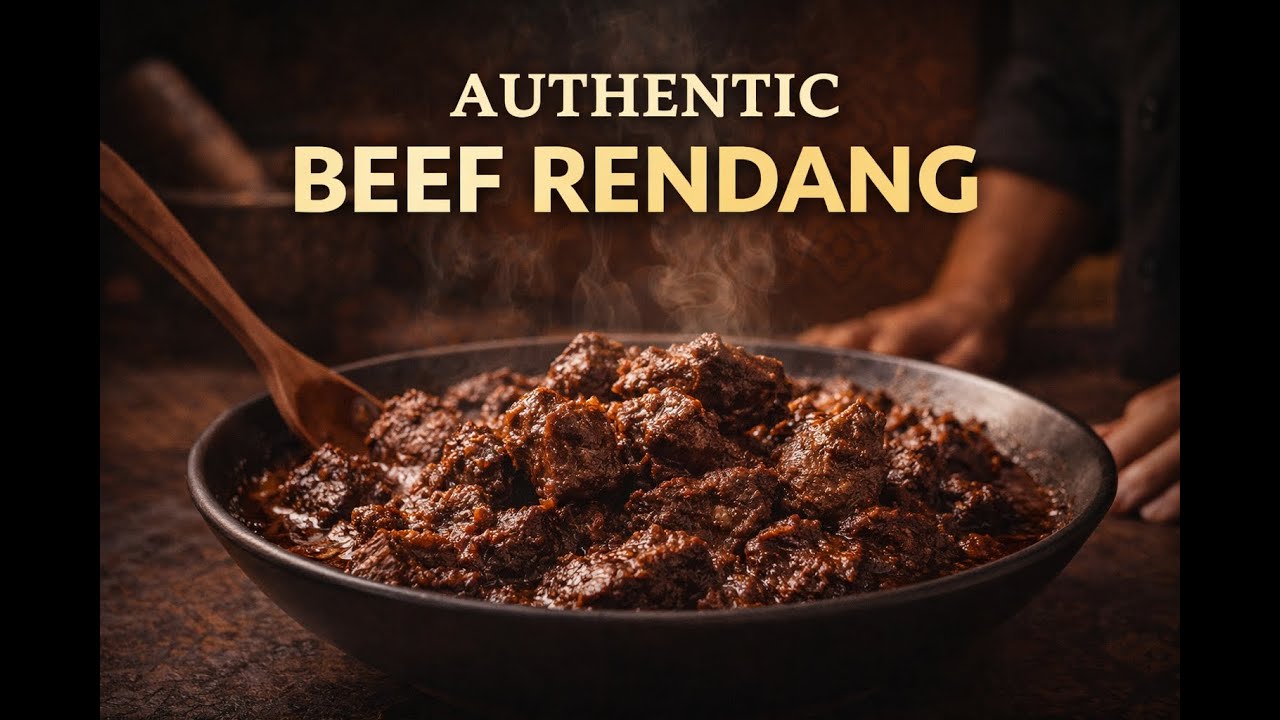 How to Cook Beef Rendang Properly | Indonesian Slow-Cooked Masterclass