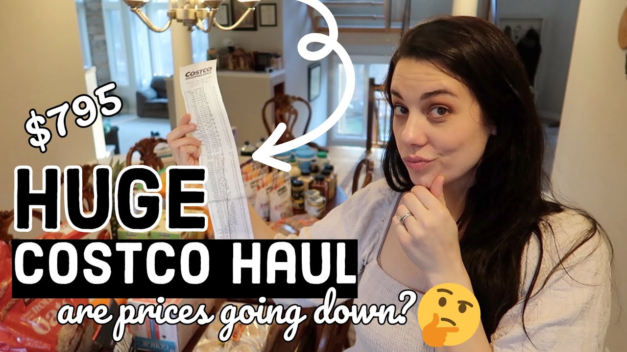 🤯 HUGE $795 COSTCO HAUL! Large Family Grocery Haul (& Pantry Restock)