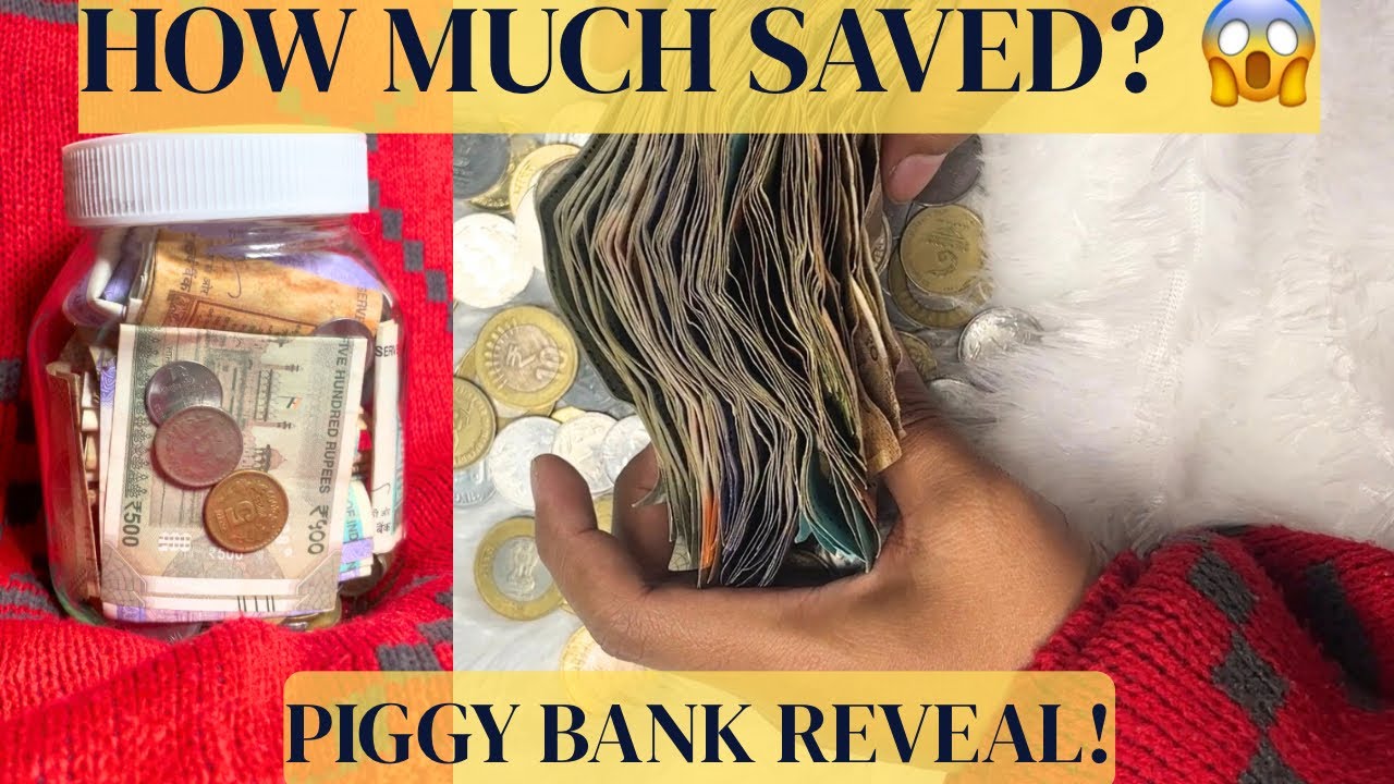 I Opened My DIY Piggy Bank Jar… HOW MUCH Did I Save for my daughter? 😱💰