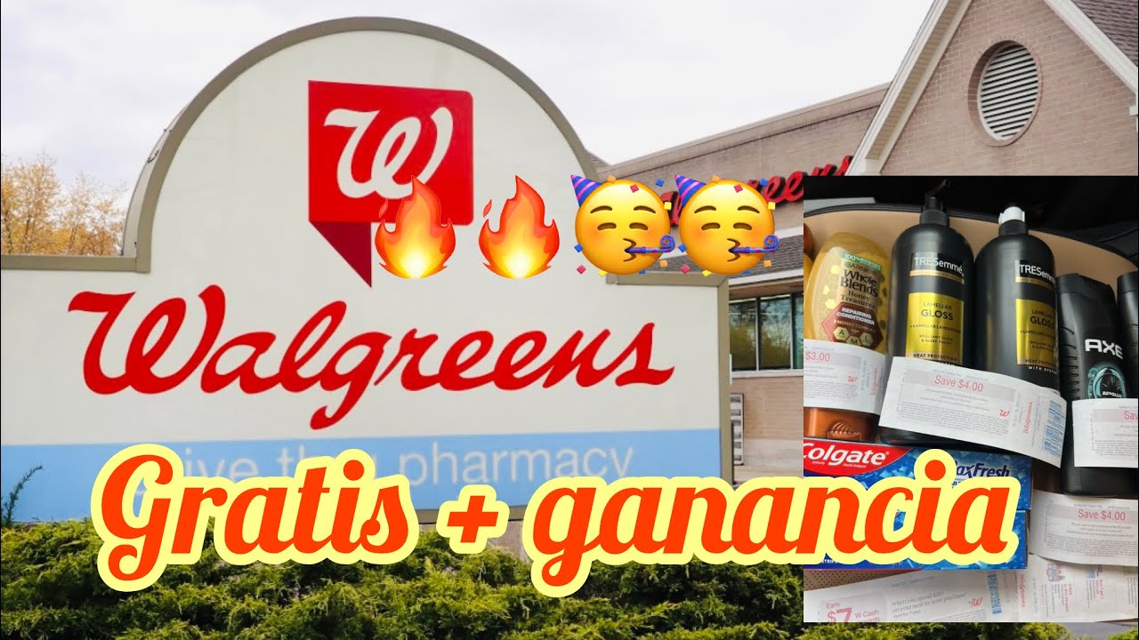 Walgreens 🔥 GRATIS MAS GANANCIA 🔥🔥😱