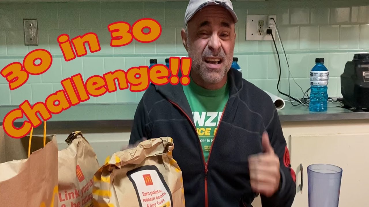 30 in 30 McDonald's breakfast Sandwiches|Sponsor John😁
