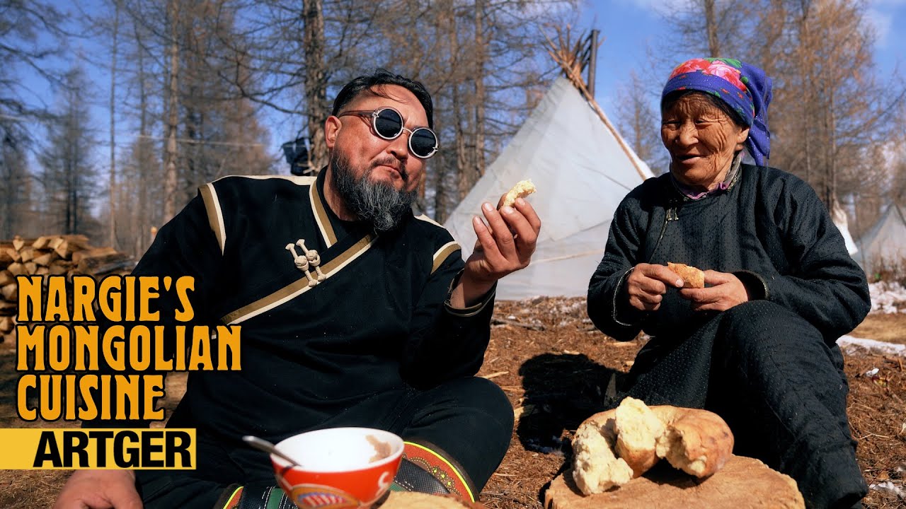 Nargie's Mongolian Cuisine: TSAATAN FOOD (Mongolian Reindeer Tribe Feast)