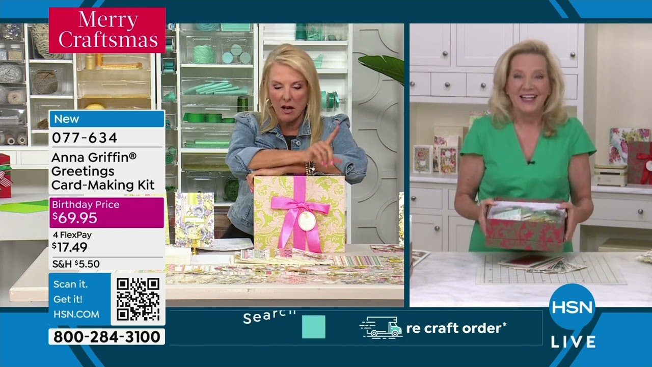 HSN | Merry Craftsmas - Anna Griffin Elegant Paper Crafting 07.09.2024 - 01 AM