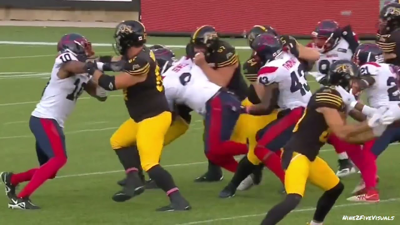 Nick Usher | Montréal Alouettes | 2021 CFL Highlight | “The Answer”