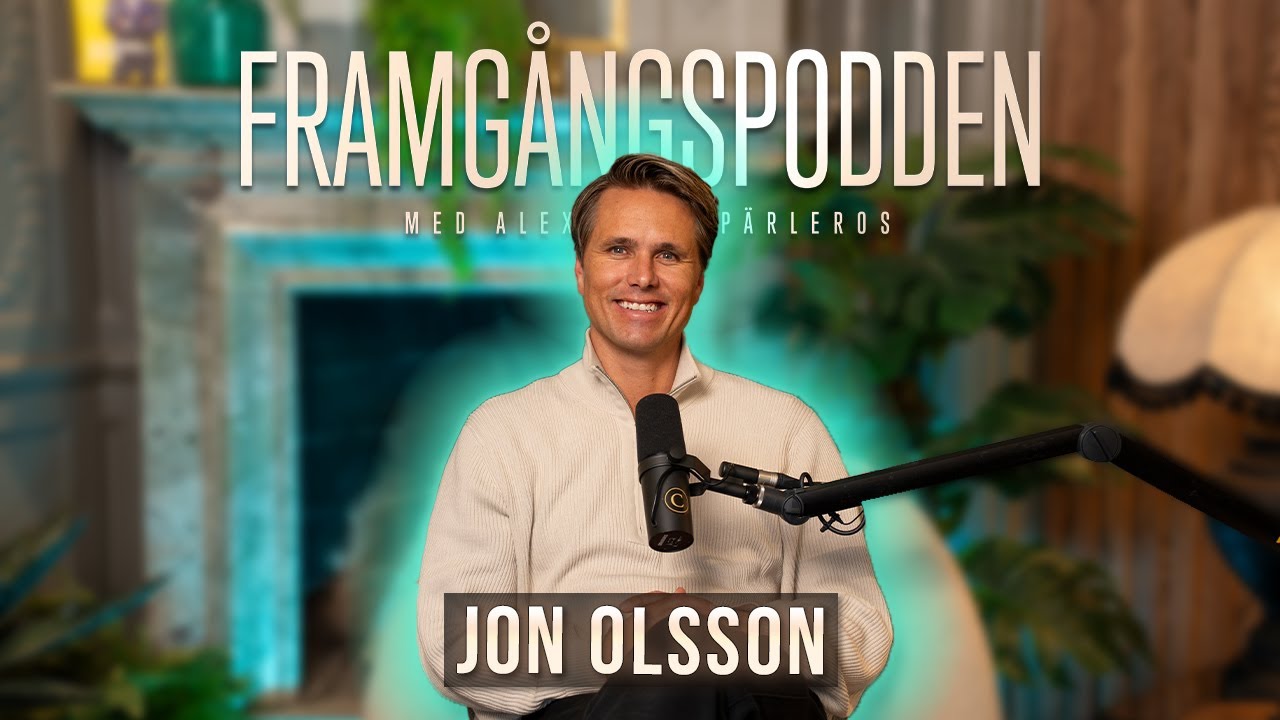 Från skidåkning till startups: Om YouTube, entreprenörskap och psykisk ohälsa - Jon Olsson