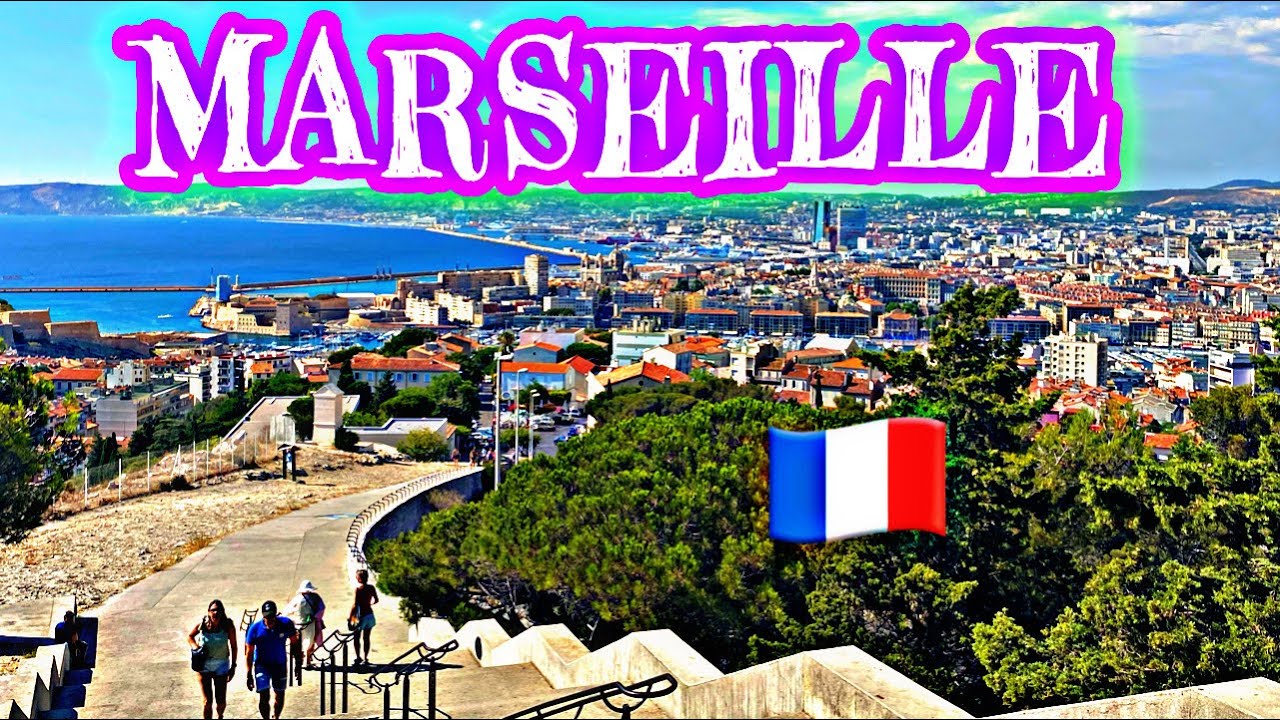 Marseille Notre Dame de la Garde | Walking Tour | 4K City Life