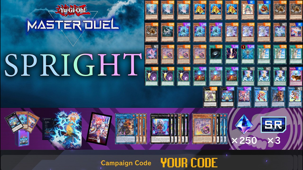 Структурная колода Spright - Yu-Gi-Oh! Master Duel.