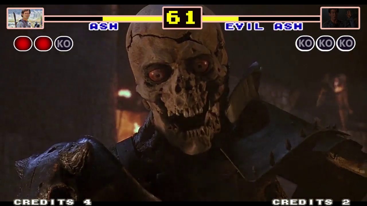 Ash vs Evil Ash with Healthbars | Army of Darkness (1992)
