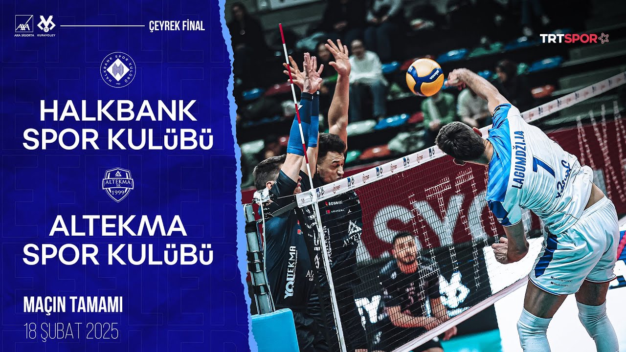 Maçın Tamamı | Halkbank - Altekma 