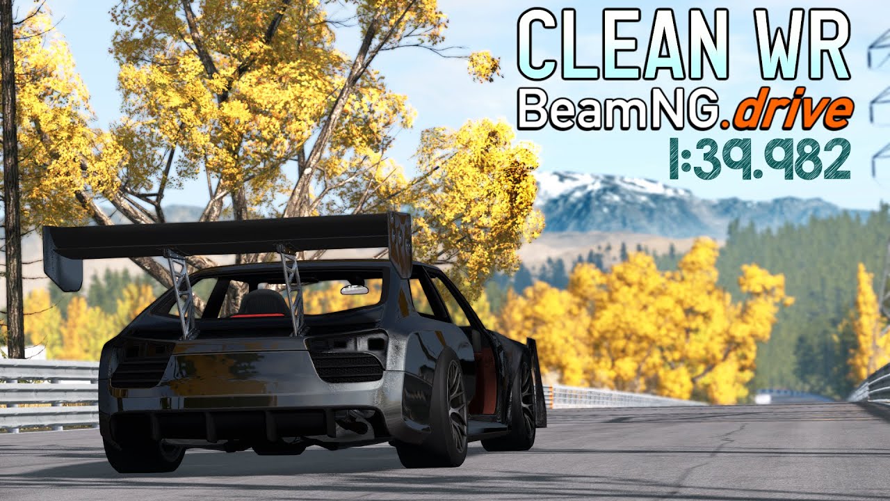 Quickest Lap around Automation Test Track! 1'39.982 | BeamNG Clean Speedrun WR