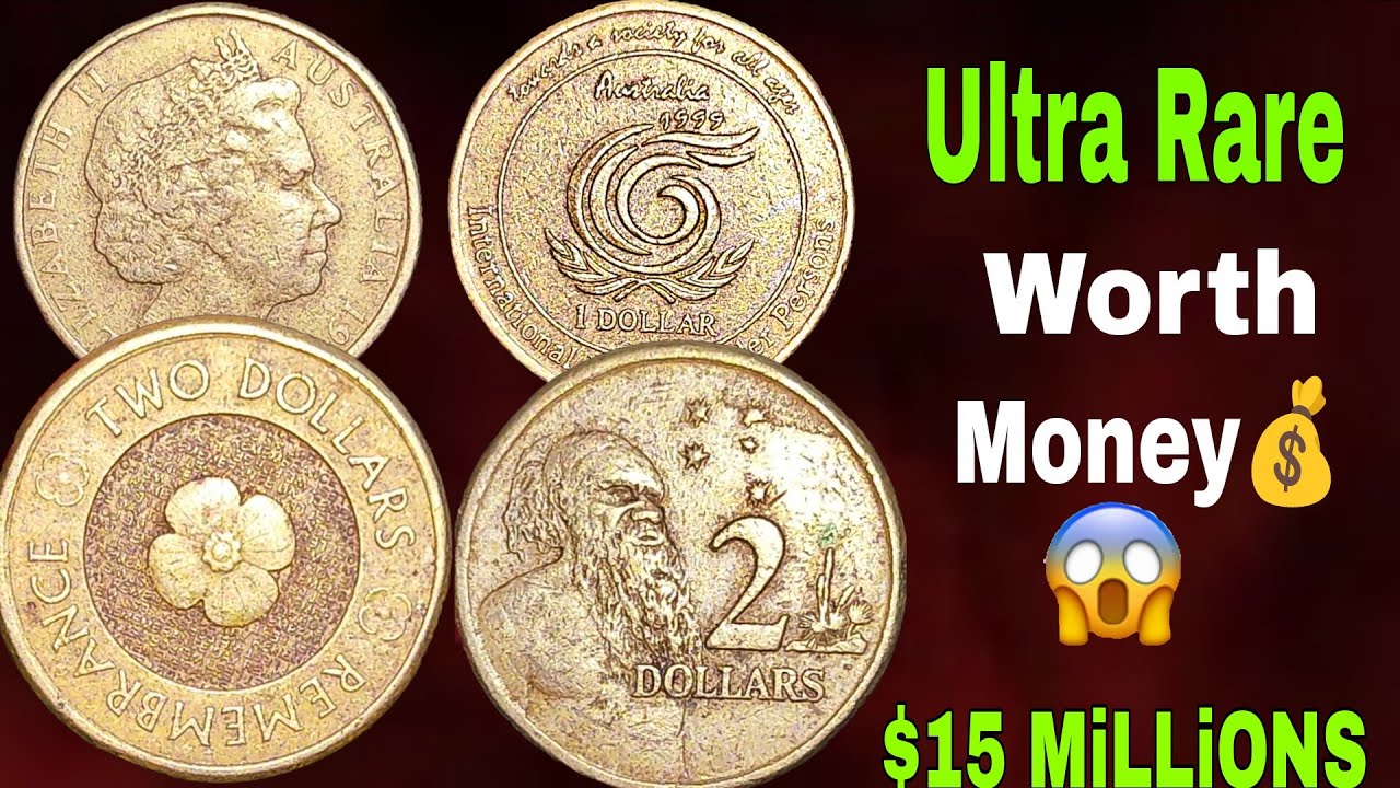Top 5 Australia 1 dollar & 2 dollar Rare Coins Breaking Auction Records Right Now