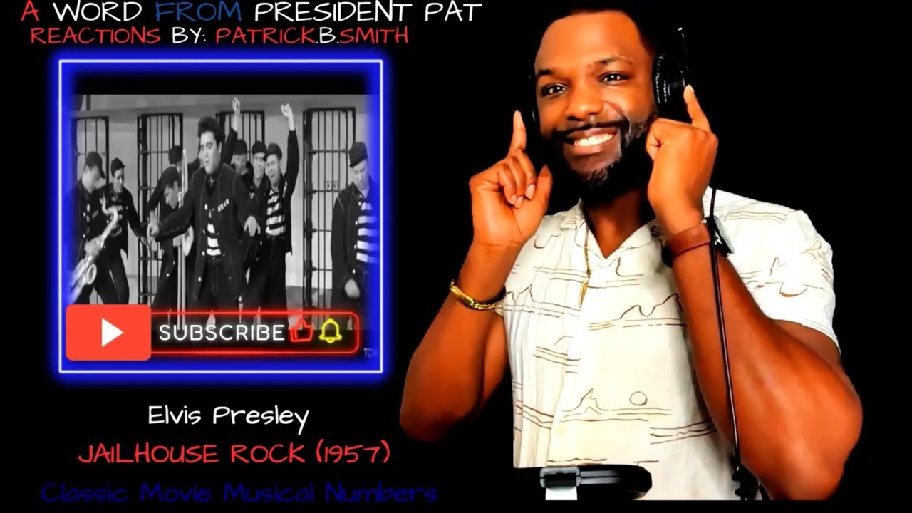 Elvis Presley - JAILHOUSE ROCK (1957) - Classic Movie Musical Numbers-REACTION VIDEO