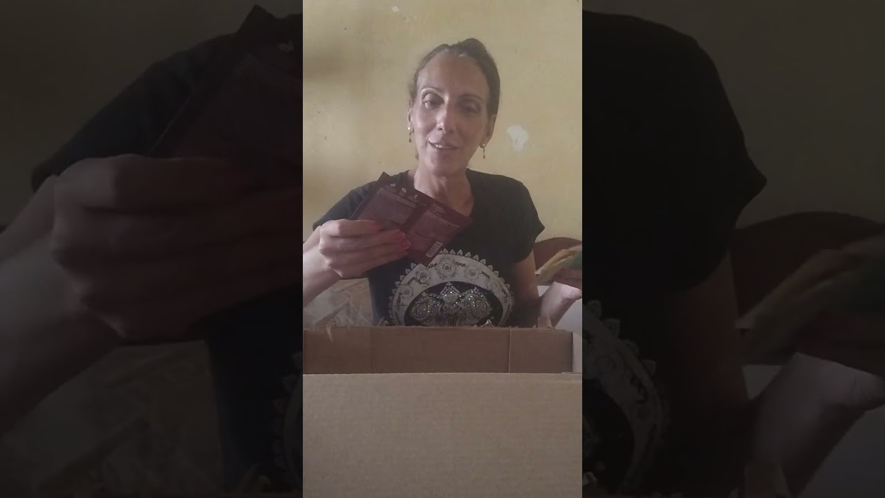Abertura de caixa natura primeiro pedido do ciclo 2 pedido de cliente o queridinho shiraz 😍❤️