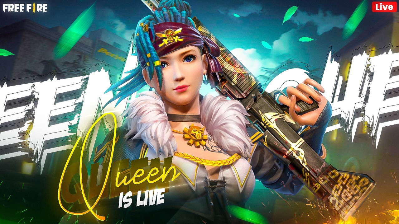 FREEFIRE RANK PUSH GRANDMASTER❤️❤️❤️#freefirelive #queenyt #freefire
