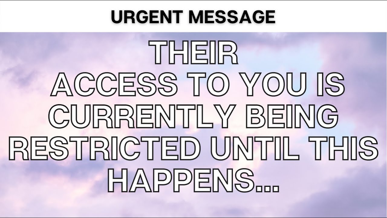 URGENT🚨MESSAGE From Your Person!! This Changes EVERYTHING‼️🤯✨💥 ⚠️VERY SPECIFIC MESSAGE ⚠️