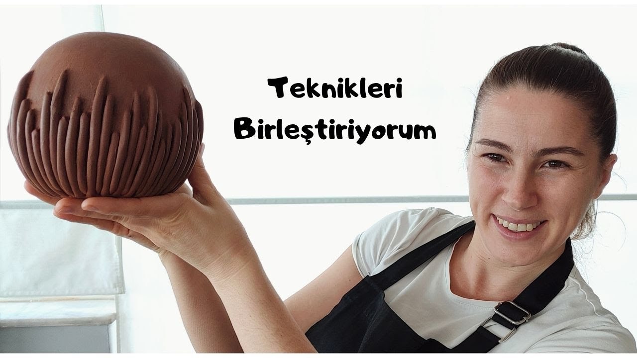 Seramik Tekniklerini Birleştirerek '' Dekoratif Küre '' Yapıyorum