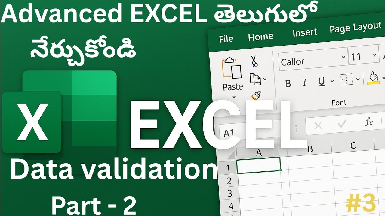 Master Advanced Data Validation in Excel | Step-by-Step Guide