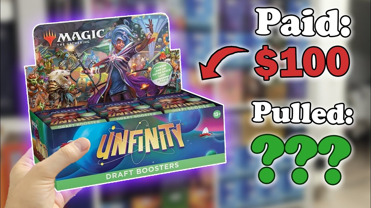 How Many Shocklands Can We Pull?. Unfinity Draft Booster Box Opening #unfinity
