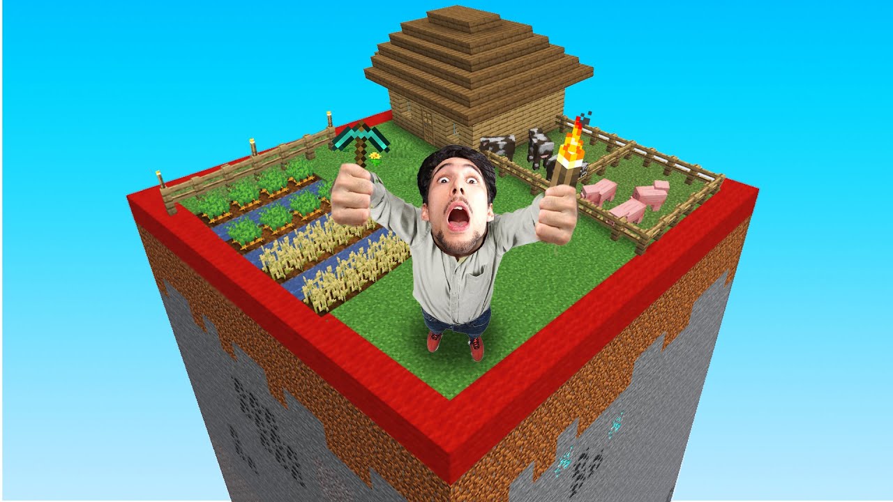 MINECRAFT MA NON POSSO USCIRE da QUESTO QUADRATO.
