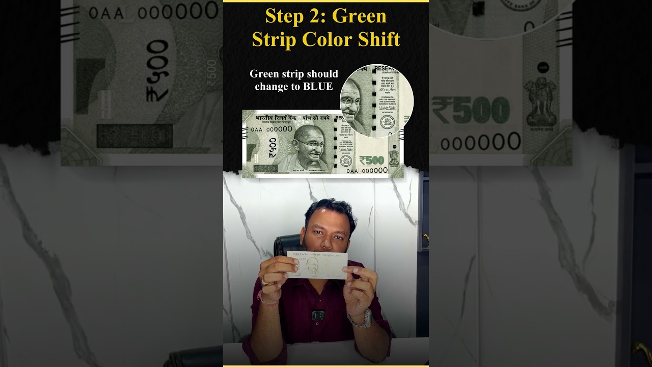 Fake 500 Rupees Note in your hand Right Now ! Be Aware #carajatchetani #fake500note #caharshita