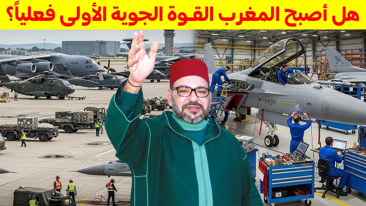 المغرب يزلزل القارة.. تصنيف دولي يحرج الجميع ويكشف قوة الأسطول الجوي الملكي!