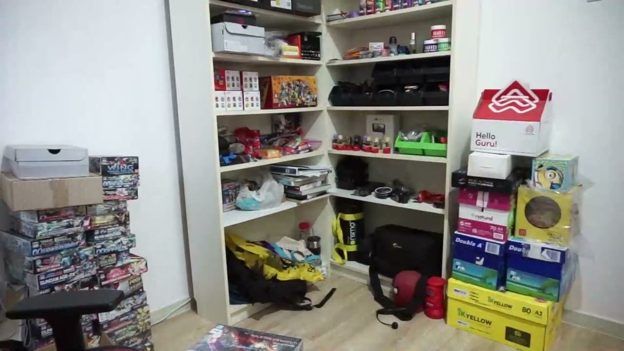 room upgrade IKEA Billy bookshelf (time-lapse)  - part 3