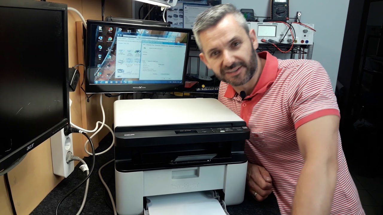 BROTHER DCP-1610WE 🖨️ ... idealne urządzenie do Twojej firmy