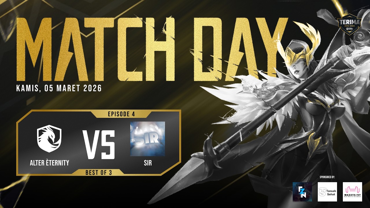 🔴 LIVE | TERIMA ARENA SERIES: MLBB S2 - Eps 4