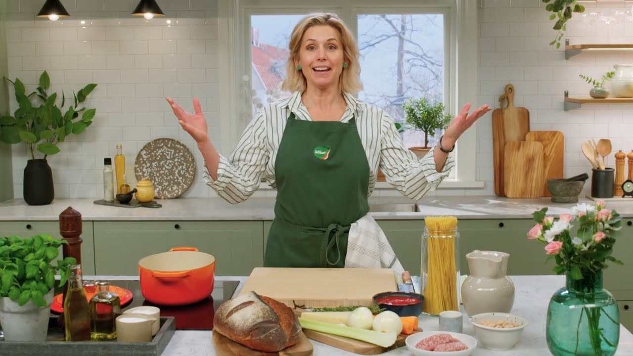 Enkel minestrone med salsiccia - Köket