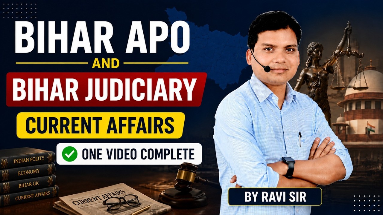 Most Important Current Affairs for BIHAR APO  2026 #aspirants #vishalsir