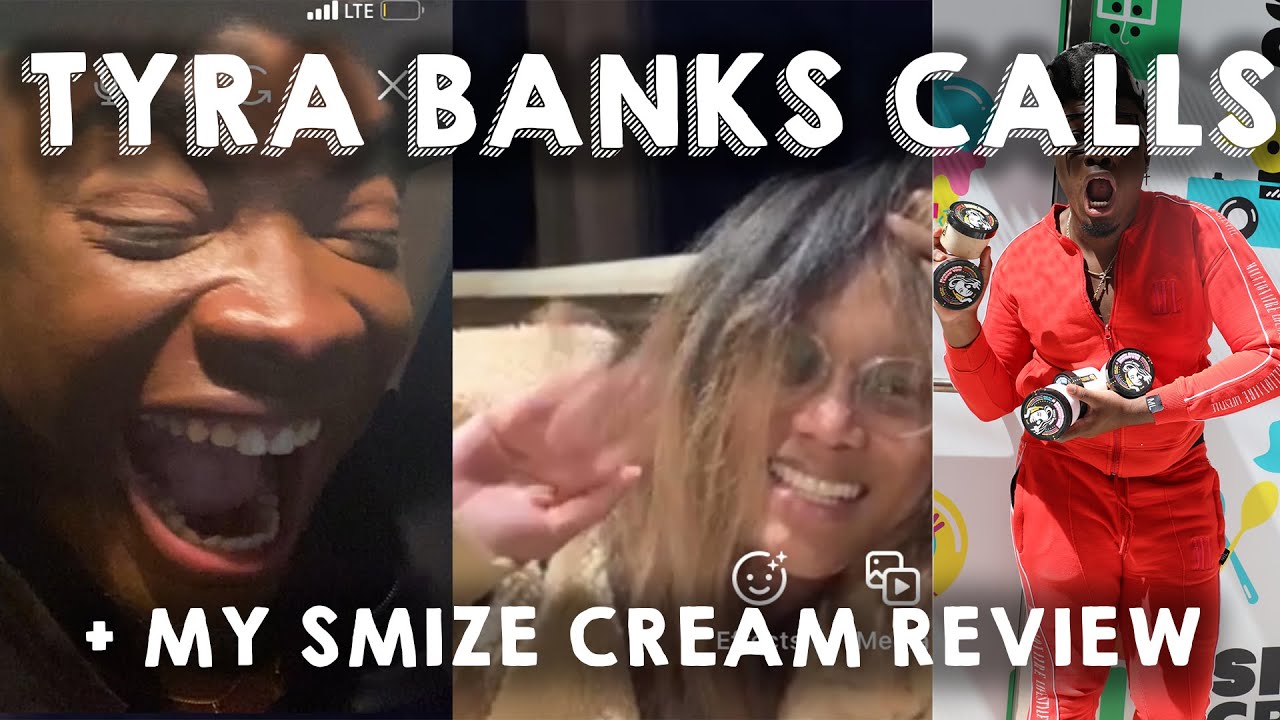 Tyra Banks Calls Me! How My SMiZe Cream Review Led Up to the Moment + Will She Do an #ANTM Live?