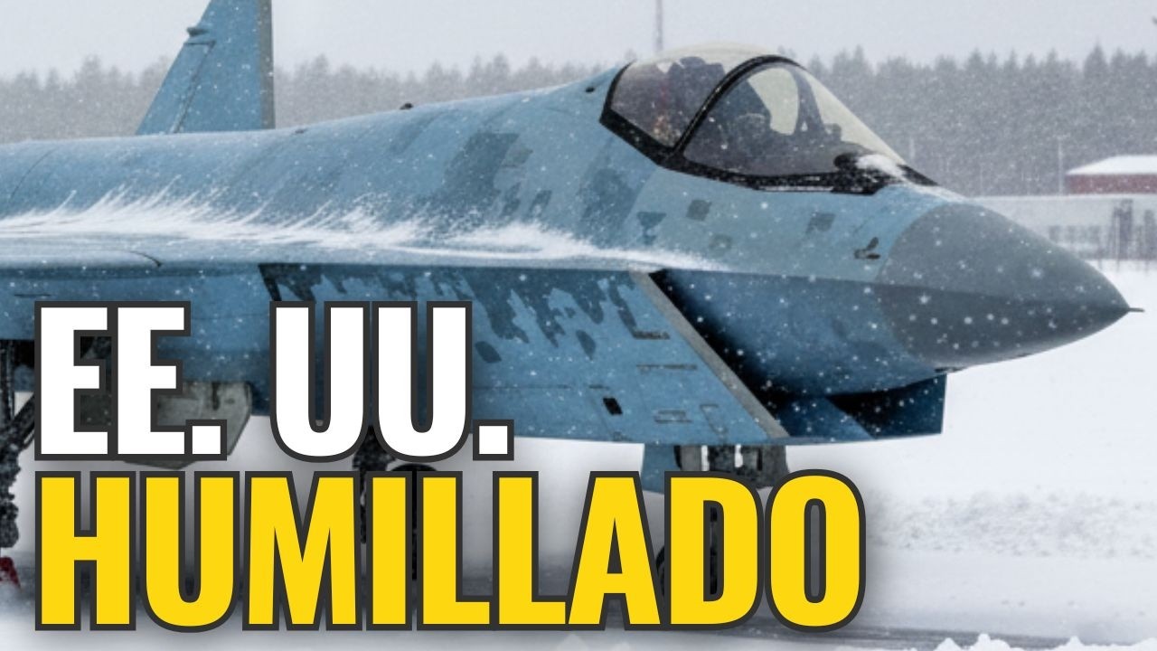 Su-75 CHECKMATE el CAZA RUSO que PUTIN USA para HUMILLAR a EE. UU.