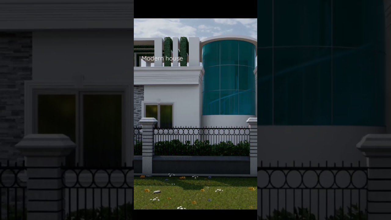 Modern and beautiful house design.  #bd #bangladesh