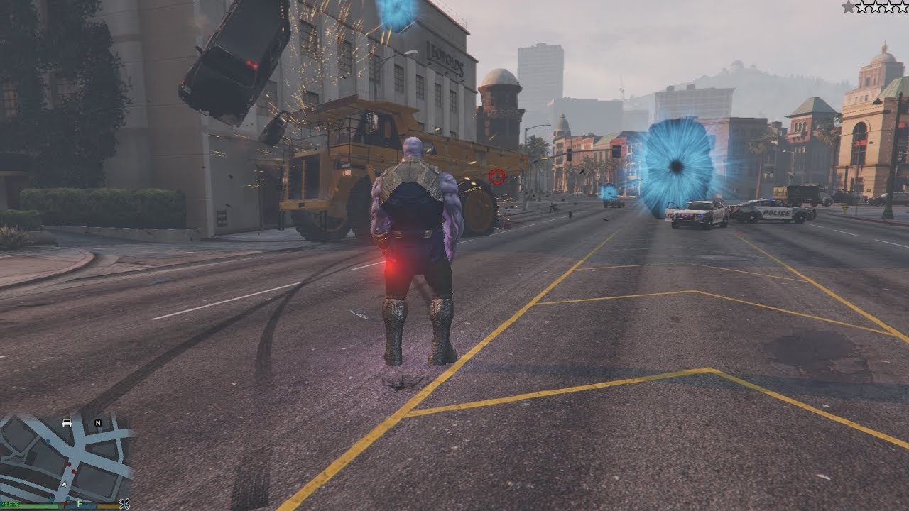 GTA V Thanos script mod - Teleport a 