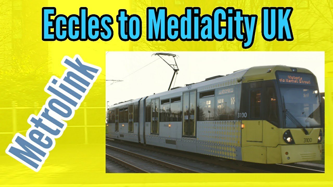 Eccles to MediaCityUK | FULL JOURNEY | Manchester Metrolink M5000 Tram
