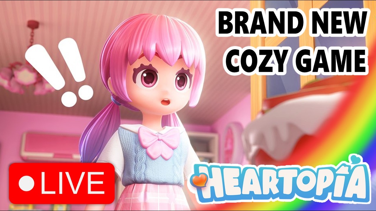 BRAND NEW COZY GAME? - Heartopia Livestream
