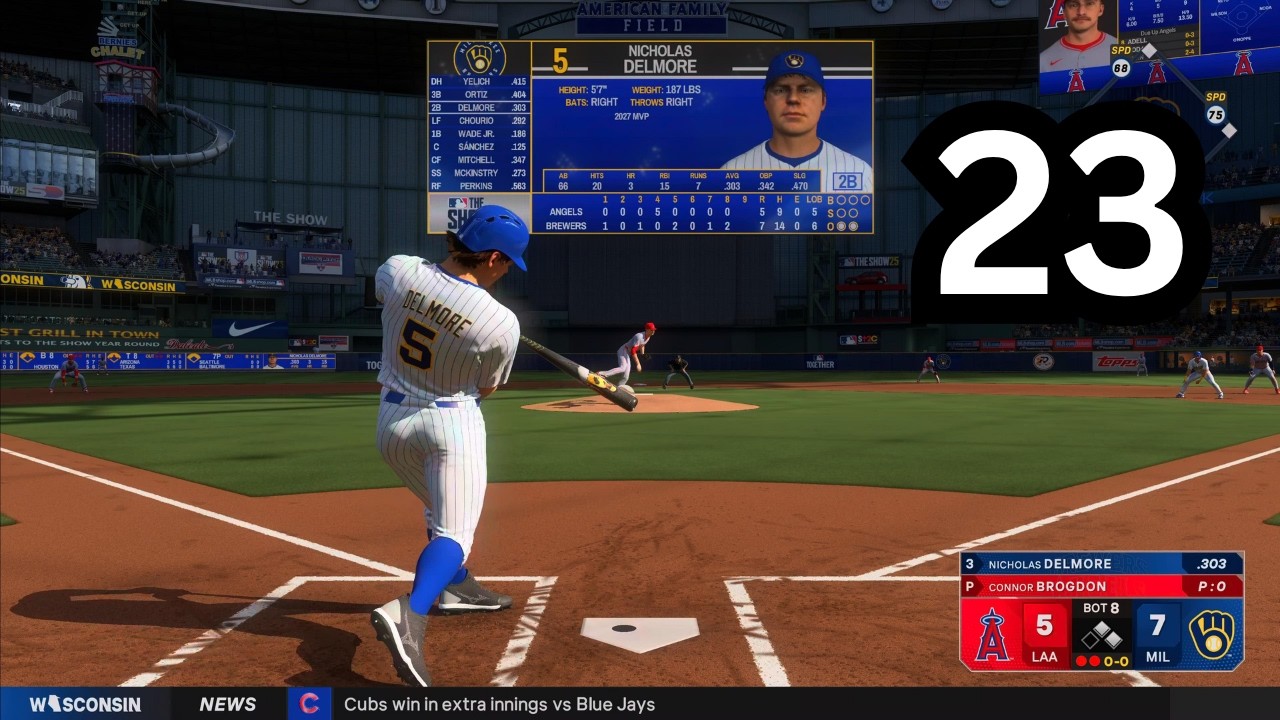 MLB 25 RTTS: Can The Dude Sweep the Angels?