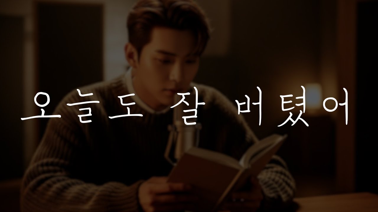 잠 안 올 때 듣는 목소리 | 𝗔𝗦𝗠𝗥 | 남자 | 중저음 | 위로