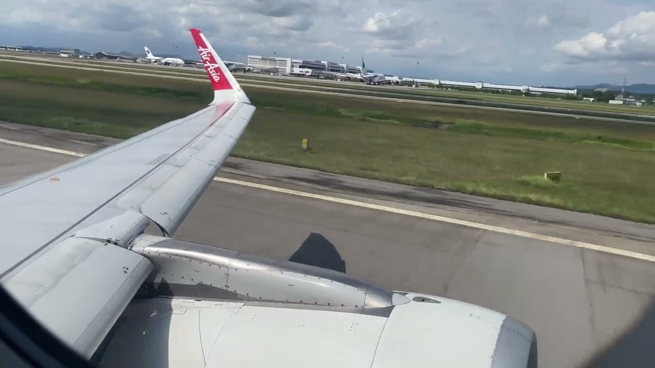 Thai Airasia FD312 [A320-200 Neo] KLIA2-DMK taking off at KLIA2 [4K]