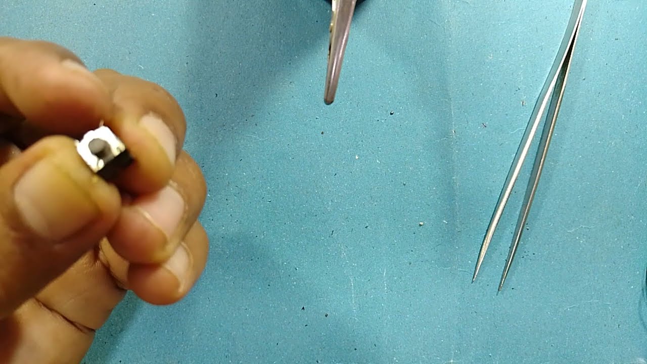 How to repair micro switch 2 pin | micro push button on/off switch |