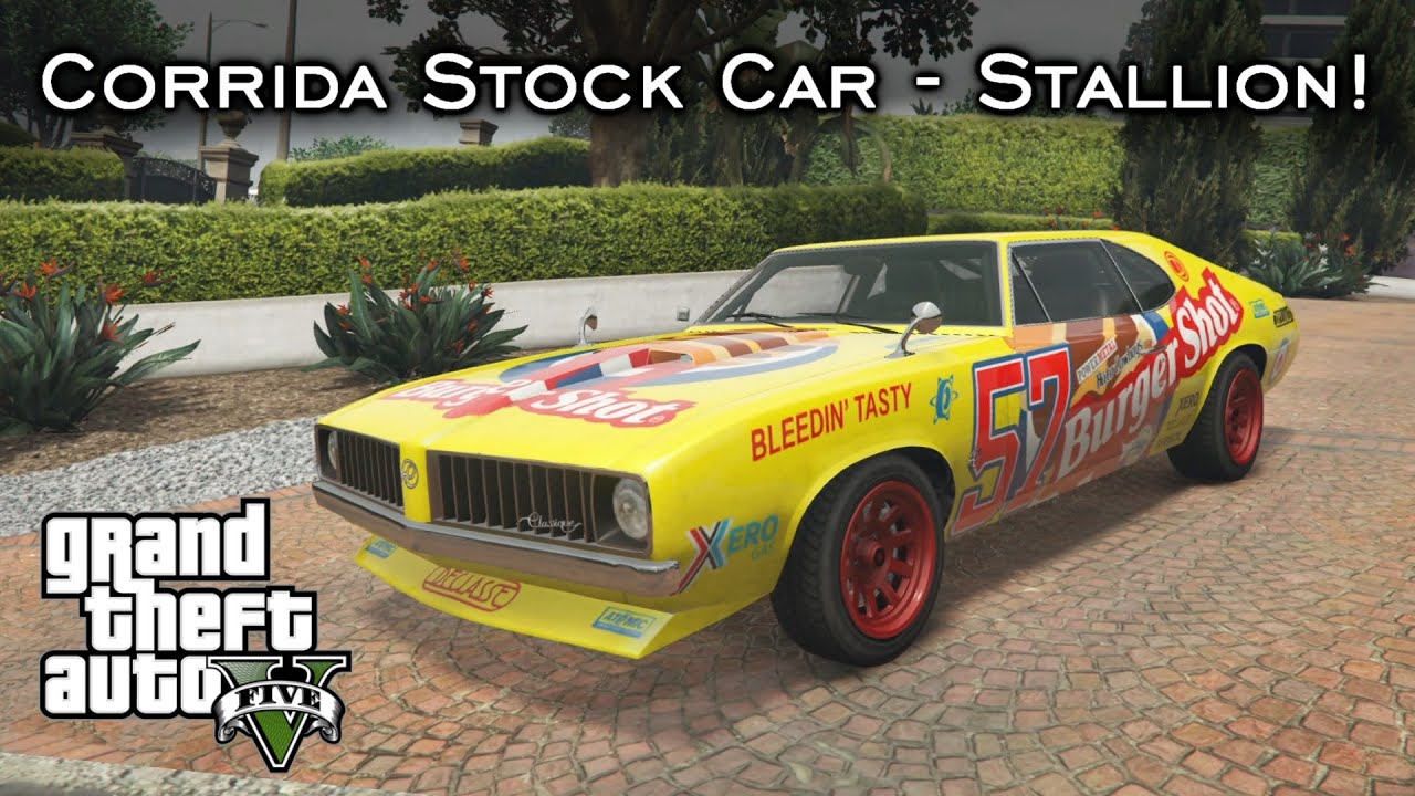 Corrida Stock Car - Liberei um Stallion! | GTA V Nova geração [PT-BR]
