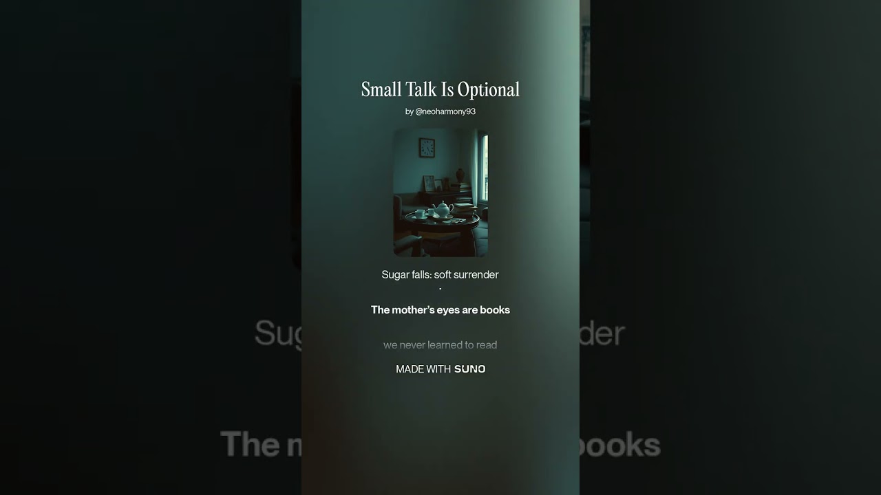 Small Talk Is Optional
