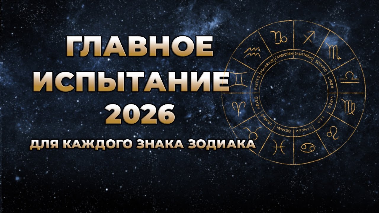 Самое главное испытание на 2026 год для каждого знака зодиака