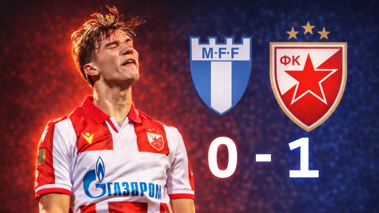 Malme - Crvena zvezda 0:1 ☆ Zvezda pregazila Malme ☆ Liga Evrope