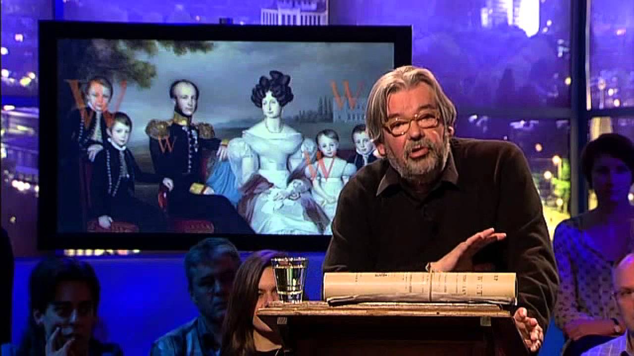 Maarten van Rossem geeft minicollege over Koning Willem I , II en III