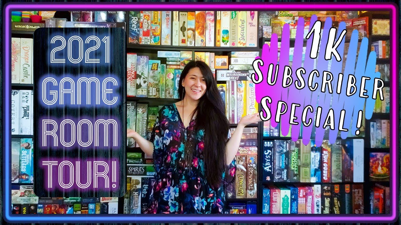 2021 GAME ROOM TOUR! | 1K SUBSCRIBER SPECIAL!!! 🎉