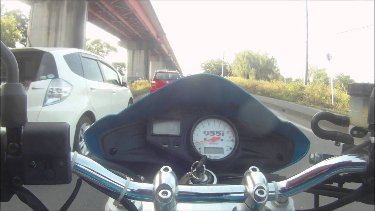 Triumph Speed Tripple 955i, test ride, 2002