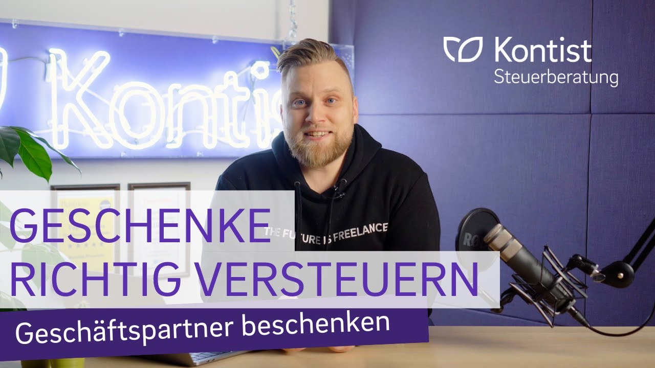 Geschenke als Betriebsausgabe absetzen - So beschenkst du deine Geschäftspartner richtig