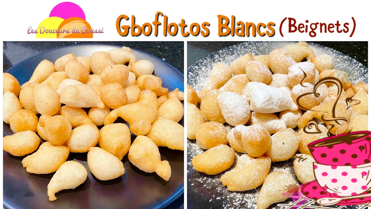 Gbofloto blancs (beignets)