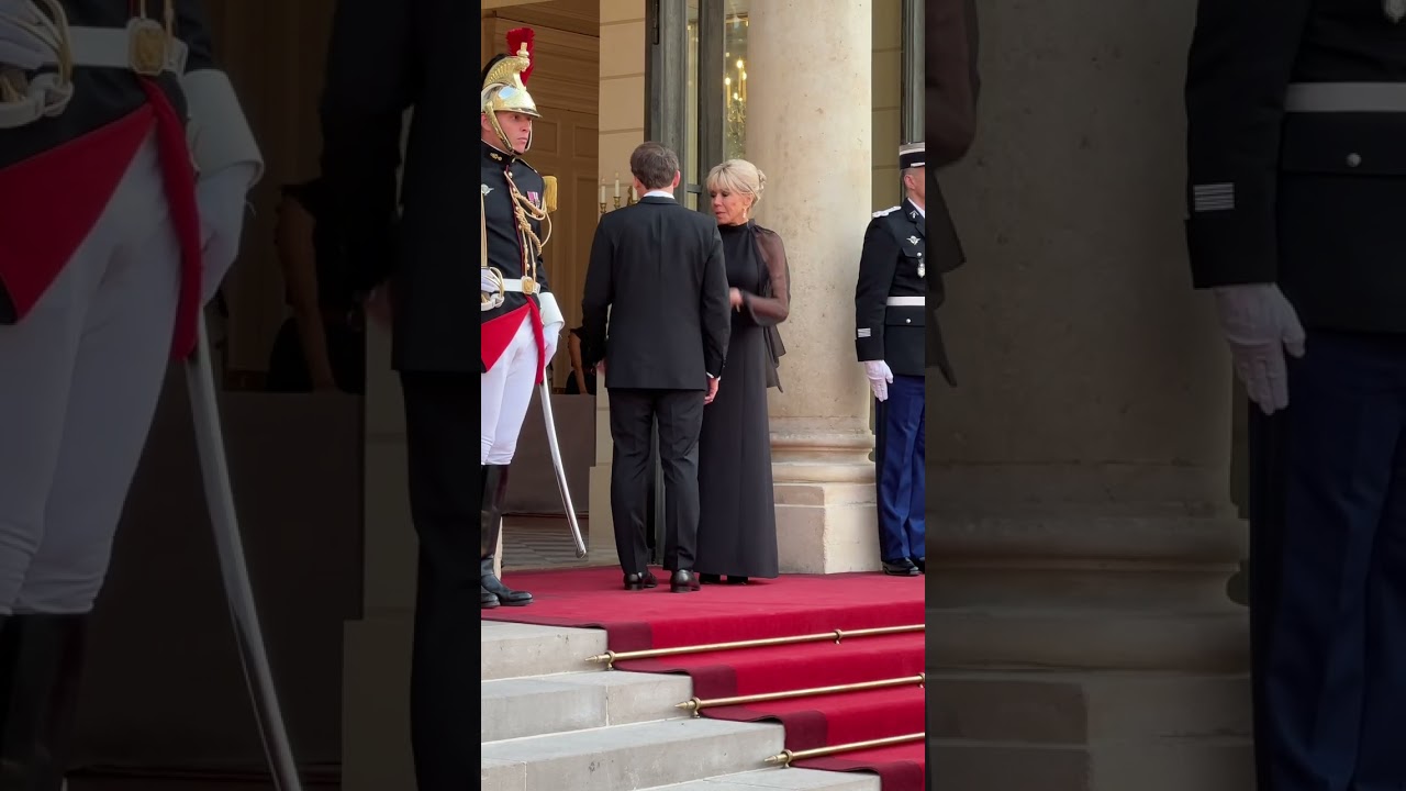 #emmanuelmacron #brigittemacron #diner